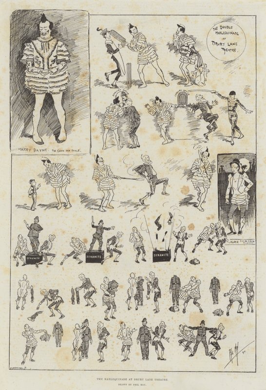 Harlequinade في مسرح دروري لين بواسطة فيل ماي