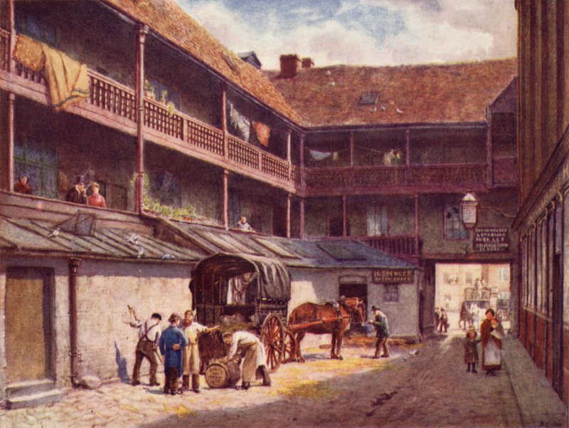 وايت هارت إن ، ساوثوارك ، 1884 بواسطة فيليب نورمان