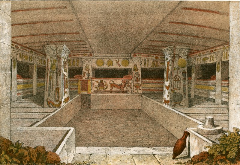 غرفة Sepulchral في Caere بواسطة فيليب بينويست
