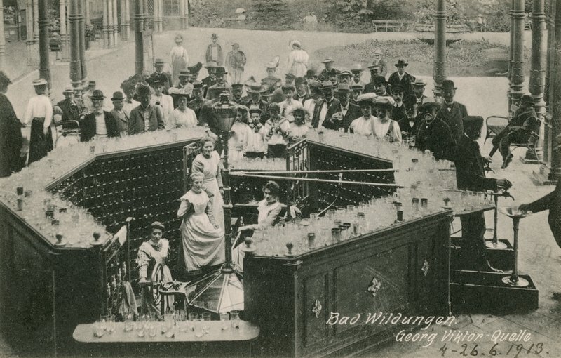 باد فيلدونجين. أُرسلت بطاقة بريدية عام 1913. بواسطة مصور فوتوغرافي ألماني