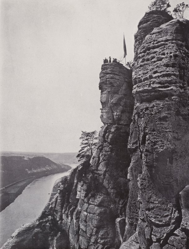 Basteifelsen (صورة b / w) بواسطة مصور فوتوغرافي ألماني