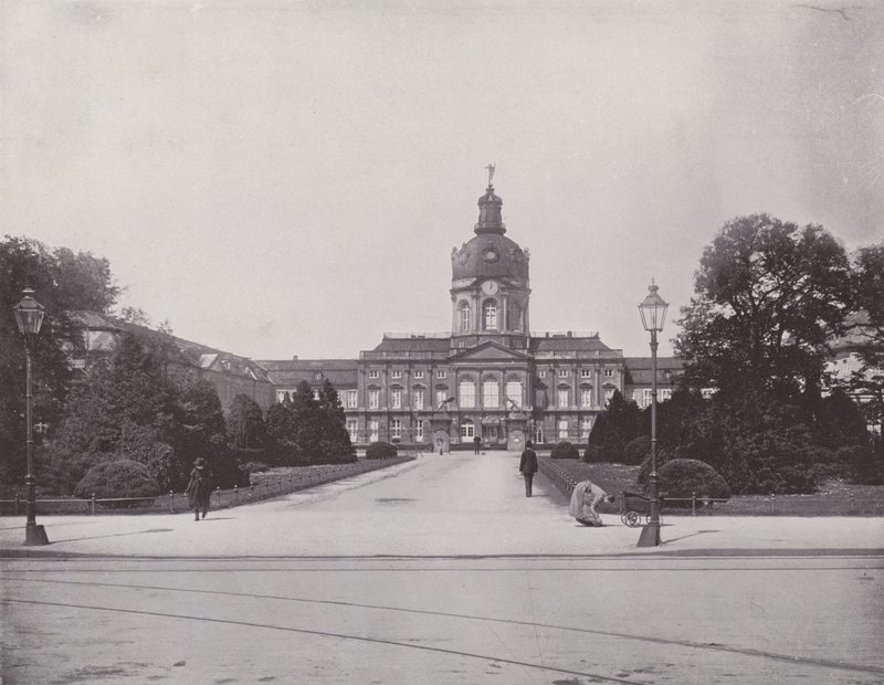 شارلوتنبورج ، Stadtschloss (b / w photo) بواسطة مصور فوتوغرافي ألماني