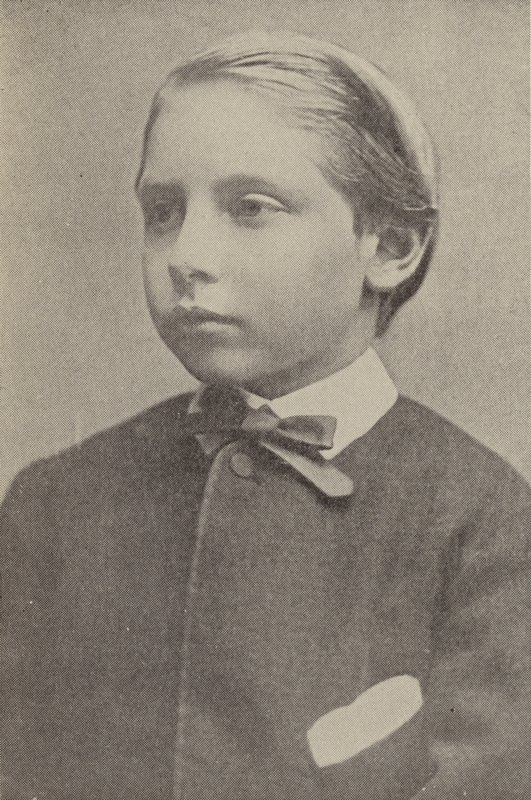 Kaiser Wilhelm II of Germany at the age of six (b/w photo) بواسطة مصور فوتوغرافي ألماني