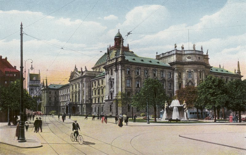 ميونخ / ميونخ: Justizpalast (صورة) بواسطة مصور فوتوغرافي ألماني