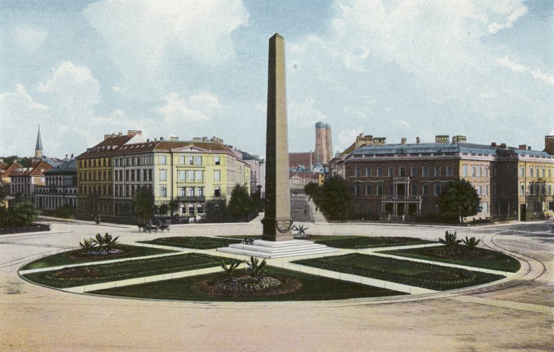 ميونيخ / ميونيخ: Karolinenplatz (صورة) بواسطة مصور فوتوغرافي ألماني