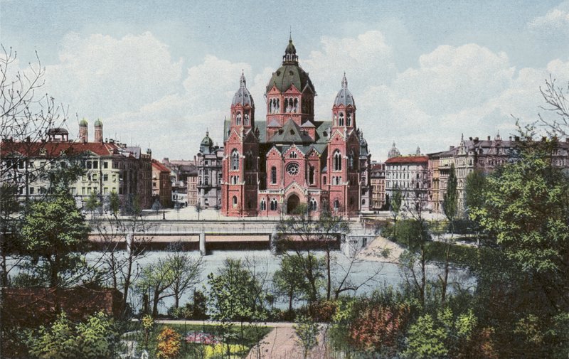 ميونخ / ميونخ: Lukaskirche (صورة) بواسطة مصور فوتوغرافي ألماني