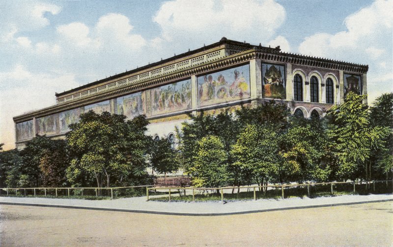 ميونيخ / ميونيخ: Neue Pinakothek (الصورة) بواسطة مصور فوتوغرافي ألماني