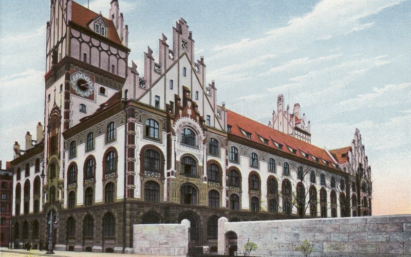 Munchen/Munich: Neues Justizgebaude (photo) بواسطة مصور فوتوغرافي ألماني