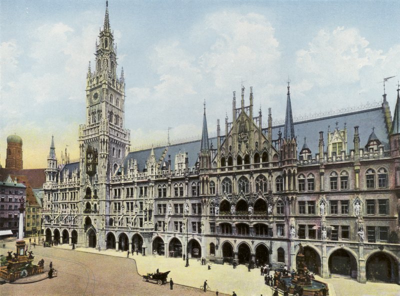 Munchen/Munich: Neues Rathaus (photo) بواسطة مصور فوتوغرافي ألماني