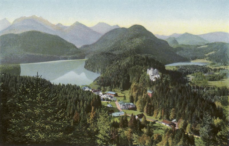 Hohenschwangau Castle V D Youth (صورة) بواسطة مصور فوتوغرافي ألماني
