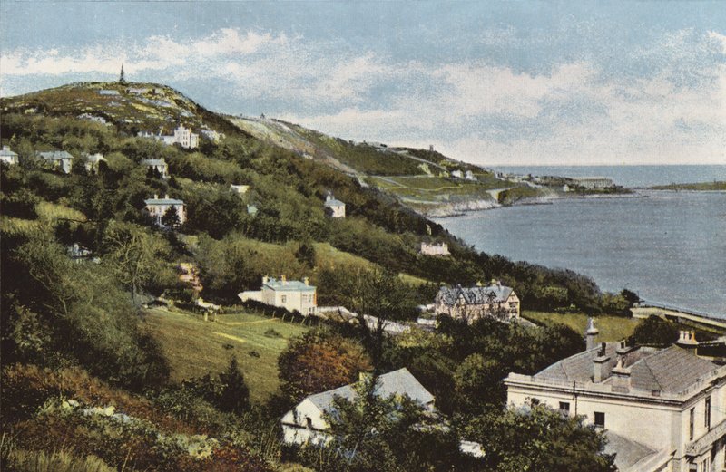 أيرلندا: Killiney ، مقاطعة دبلن (صورة ملونة) بواسطة المصور الأيرلندي