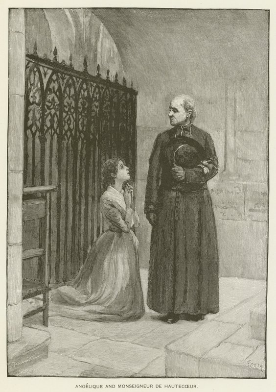 Angelique و Monseigneur de Hautecoeur بواسطة بيير جورج جينيوت