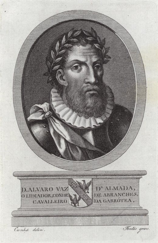Dom Alvaro vaz DAlmada بواسطة المدرسة البرتغالية