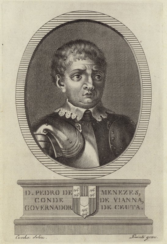 Dom Pedro de Menezes Portocarrero بواسطة المدرسة البرتغالية