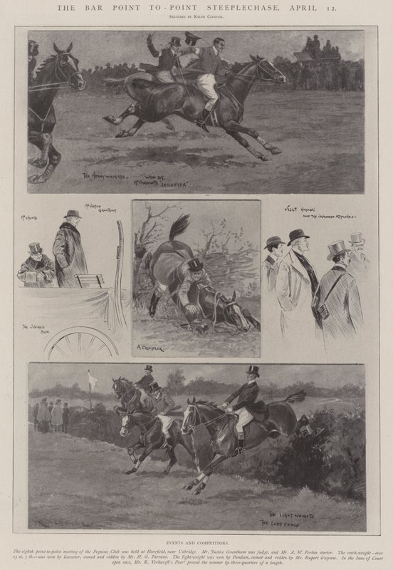 The Bar Point-to-Point Steeplechase ، 12 أبريل بواسطة رالف كليفر