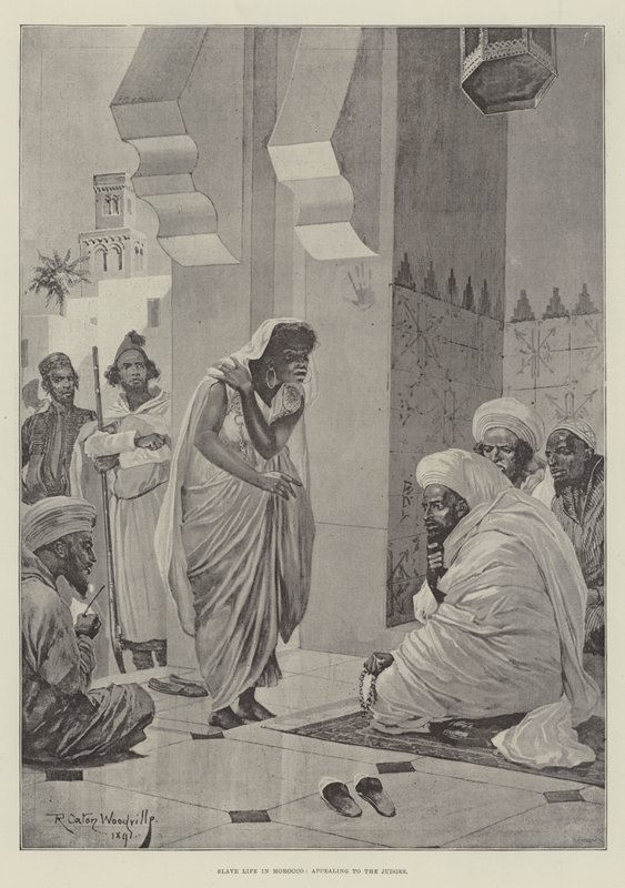 حياة العبودية في المغرب ، مناشدة القضاة (نقش) بواسطة ريتشارد كاتون الثاني (بعد) وودفيل