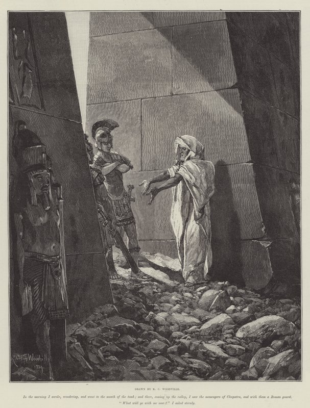 كليوباترا من تأليف H Rider Haggard بواسطة ريتشارد كاتون وودفيل جونيور