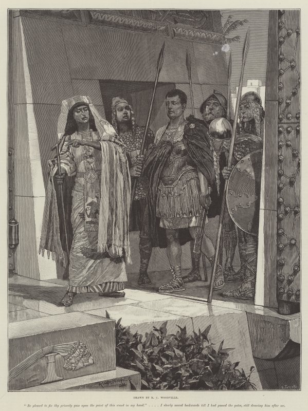 كليوباترا من تأليف H Rider Haggard بواسطة ريتشارد كاتون وودفيل جونيور