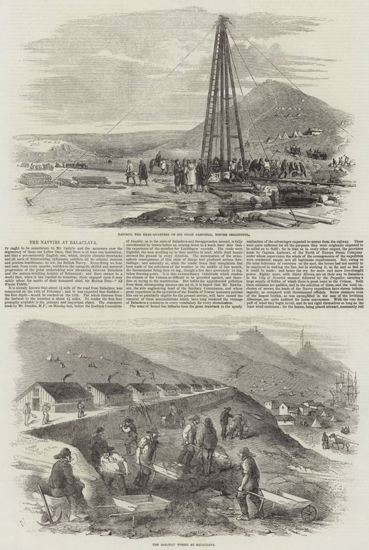 Navvies في بالاكلافا بواسطة روبرت توماس لانديلز