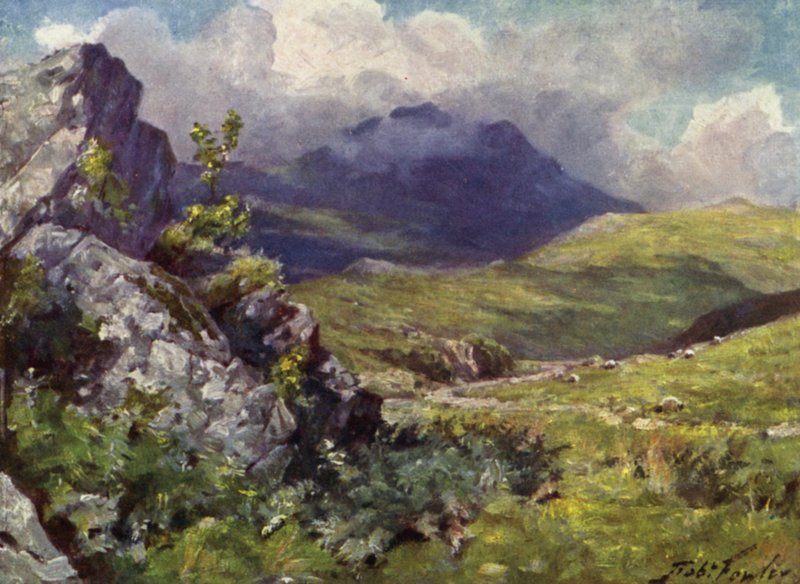 عرض Moelwyn (لون litho) بواسطة روبرت (بعد) فاولر