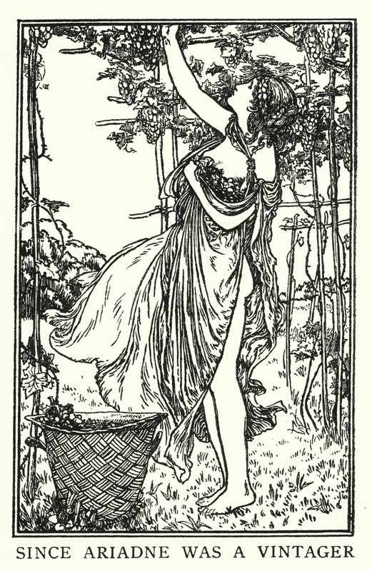 رسم توضيحي لقصائد جون كيتس: Endymion (litho) بواسطة روبرت أنينج بيل