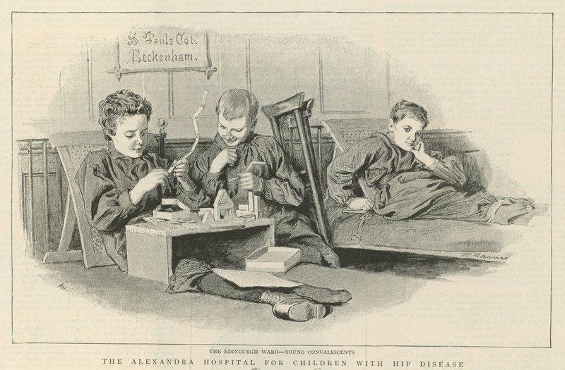 مستشفى الكسندرا للأطفال المصابين بمرض الورك: The Edinburgh Ward بواسطة روبرت بارنز