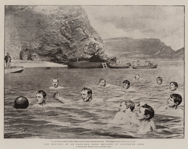 عطلة لواء بنين شرقي في Lulworth Cove بواسطة روبرت بارنز