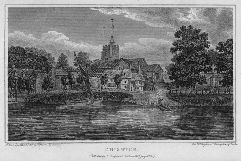 Chiswick (engraving) بواسطة روبرت بليميل (بعد) شنيبيلي