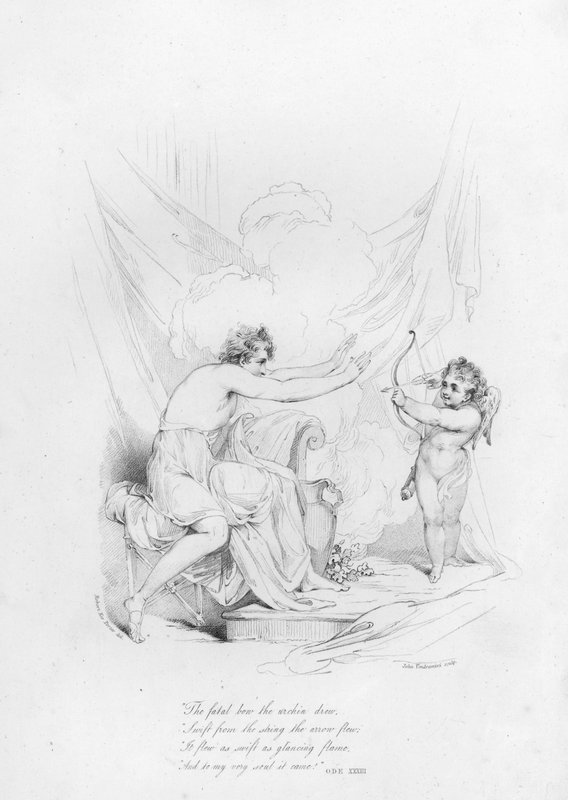 Anacreon ، Ode XXXIII (نقش) بواسطة روبرت كير (بعد) بورتر