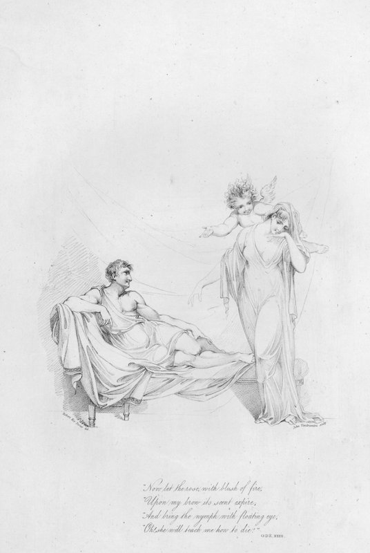 Anacreon ، Ode XXXII (نقش) بواسطة روبرت كير (بعد) بورتر