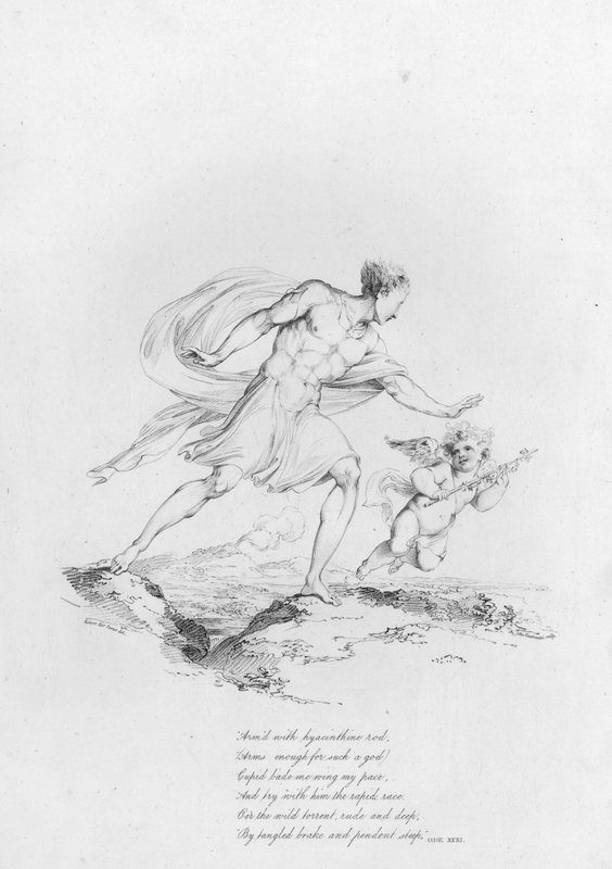 Anacreon ، Ode XXXI (نقش) بواسطة روبرت كير (بعد) بورتر