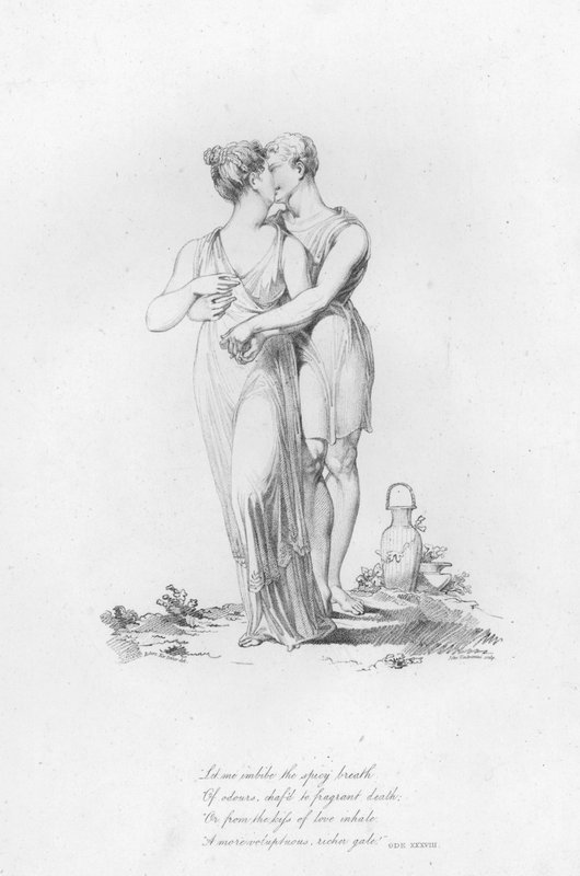 Anacreon ، Ode XXXVIII (نقش) بواسطة روبرت كير (بعد) بورتر
