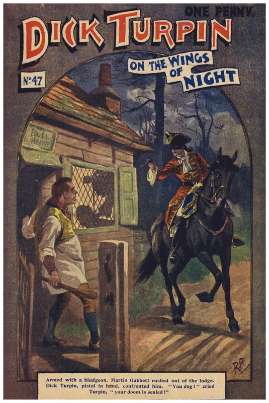 Dick Turpin (colour litho) بواسطة روبرت براوز الابن