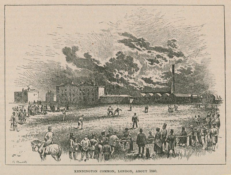كينينجتون المشترك ، لندن ، حوالي عام 1840 بواسطة روبرت راندول