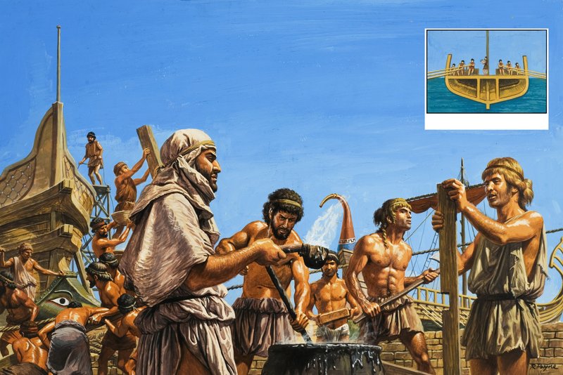 البحرية الأثينية بواسطة روجر باين