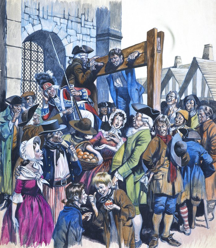 دانيال ديفو (1660-1731) (غواش على ورق) بواسطة رون إمبلتون