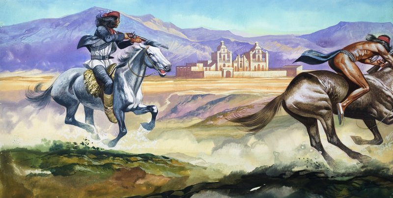 الأمريكيون الأصليون (غواش على ورق) بواسطة رون إمبلتون