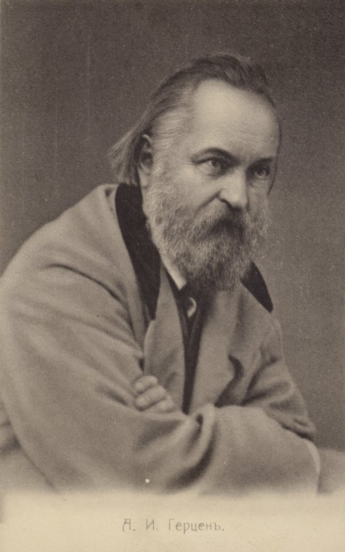 ألكسندر هيرزن (1812-1870) ، كاتب ومفكر روسي بواسطة مصور روسي
