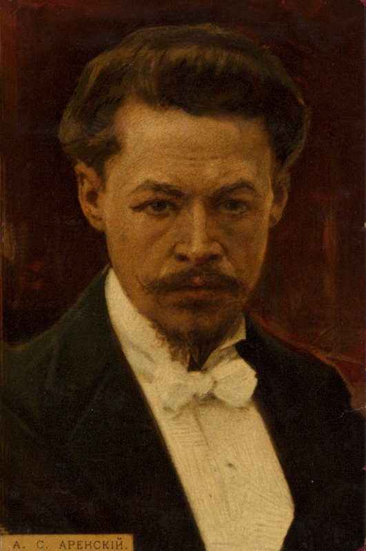أنطون أرنسكي ، مؤلف روسي وعازف بيانو وأستاذ للموسيقى (1861-1906) بواسطة المدرسة الروسية