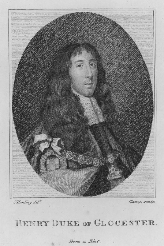 Henry Duke of Glocester (engraving) بواسطة س (بعد) هاردينغ