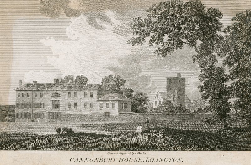 منزل وبرج Canonbury بواسطة صموئيل رولي