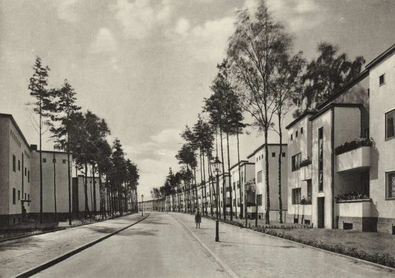 Berlin: Kolonie Fischtalgrund (b/w photo) بواسطة ساشا ستون