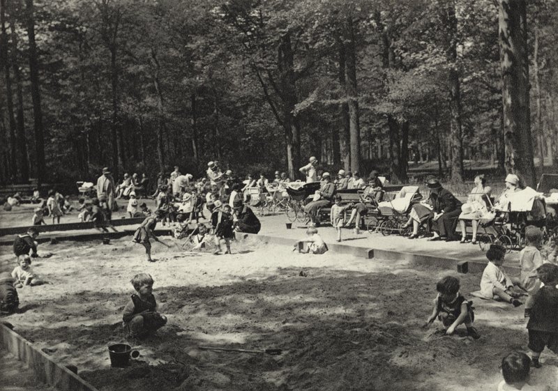 برلين: Tiergarten (صورة b / w) بواسطة ساشا ستون
