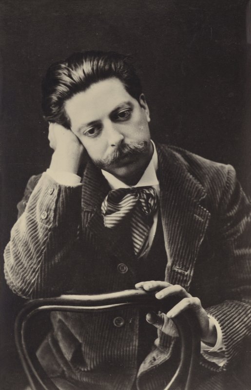إنريكي غرانادوس ، عازف البيانو والملحن الإسباني (1867-1916) بواسطة المصور الإسباني