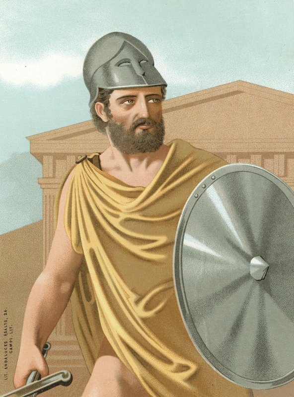 Themistocles بواسطة المدرسة الاسبانية