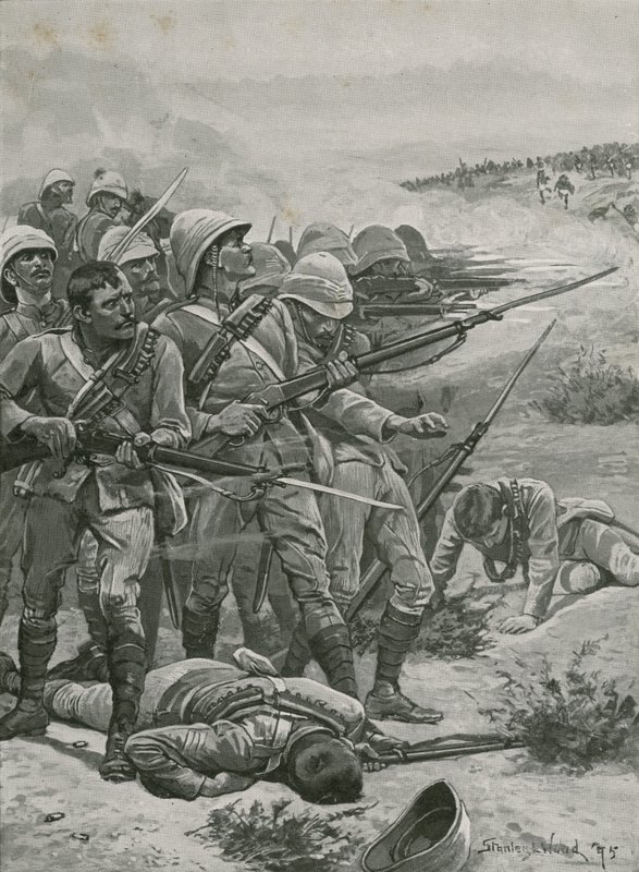 ساحة أبو كرو ، السودان ، 1885 م بواسطة ستانلي ل. وود