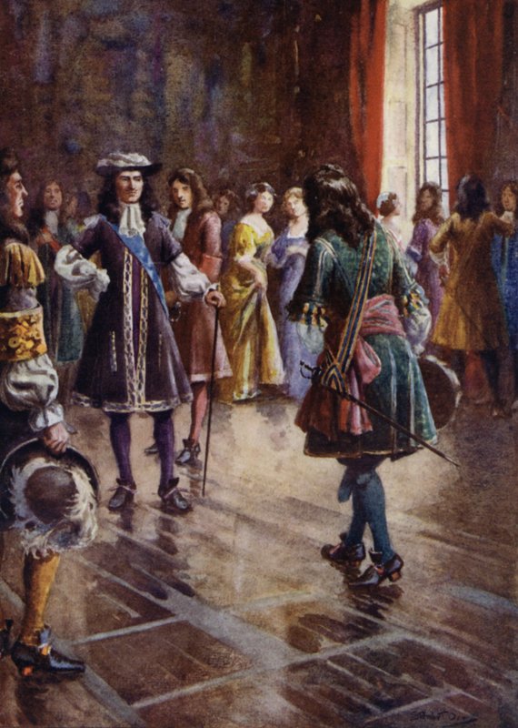رسم توضيحي لـ Peveril of the Peak بواسطة ستيوارت أور