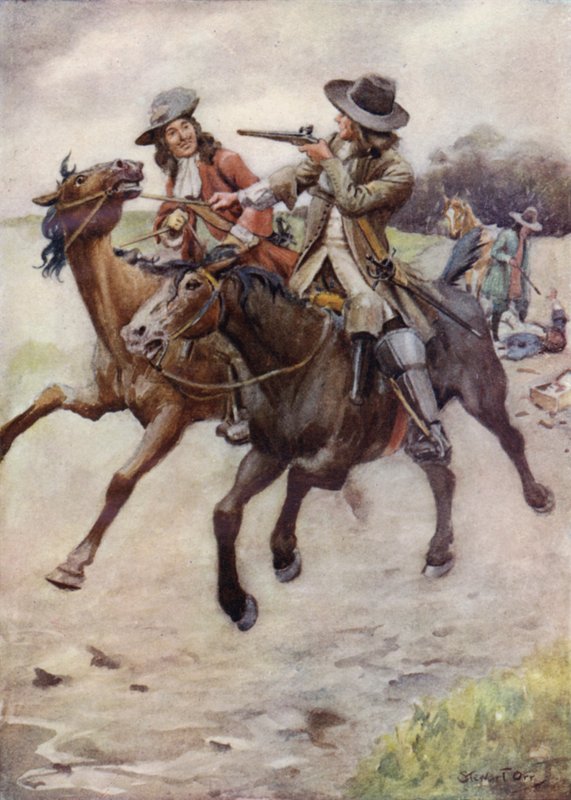 رسم توضيحي لـ Peveril of the Peak بواسطة ستيوارت أور