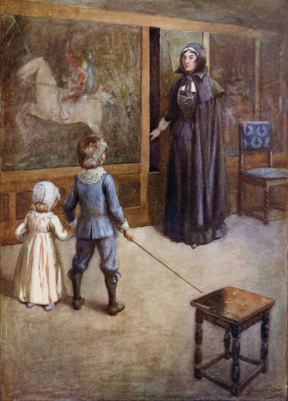 رسم توضيحي لـ Peveril of the Peak بواسطة ستيوارت أور