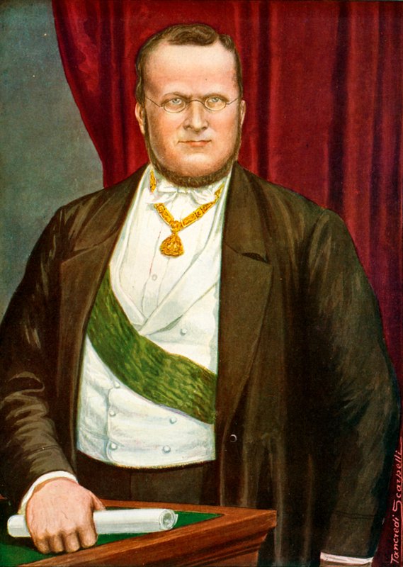 Camillo Benso di Cavour بواسطة تانكريدي سكاربيللي